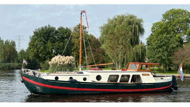 Schiff Stahlschiff Boot Yacht Verdränger IJsselaak 12,50 OK