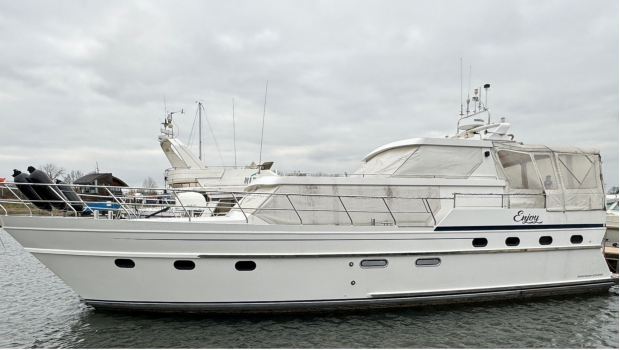 Yacht Stahlyacht Schiff Boot Van der Heijden Elegance 13,50 VS