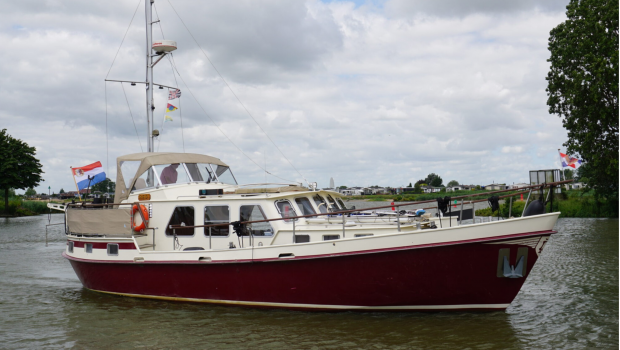 Stahverdränger Schiff Yacht Boot De Ruiter Kotter 13,50 AK